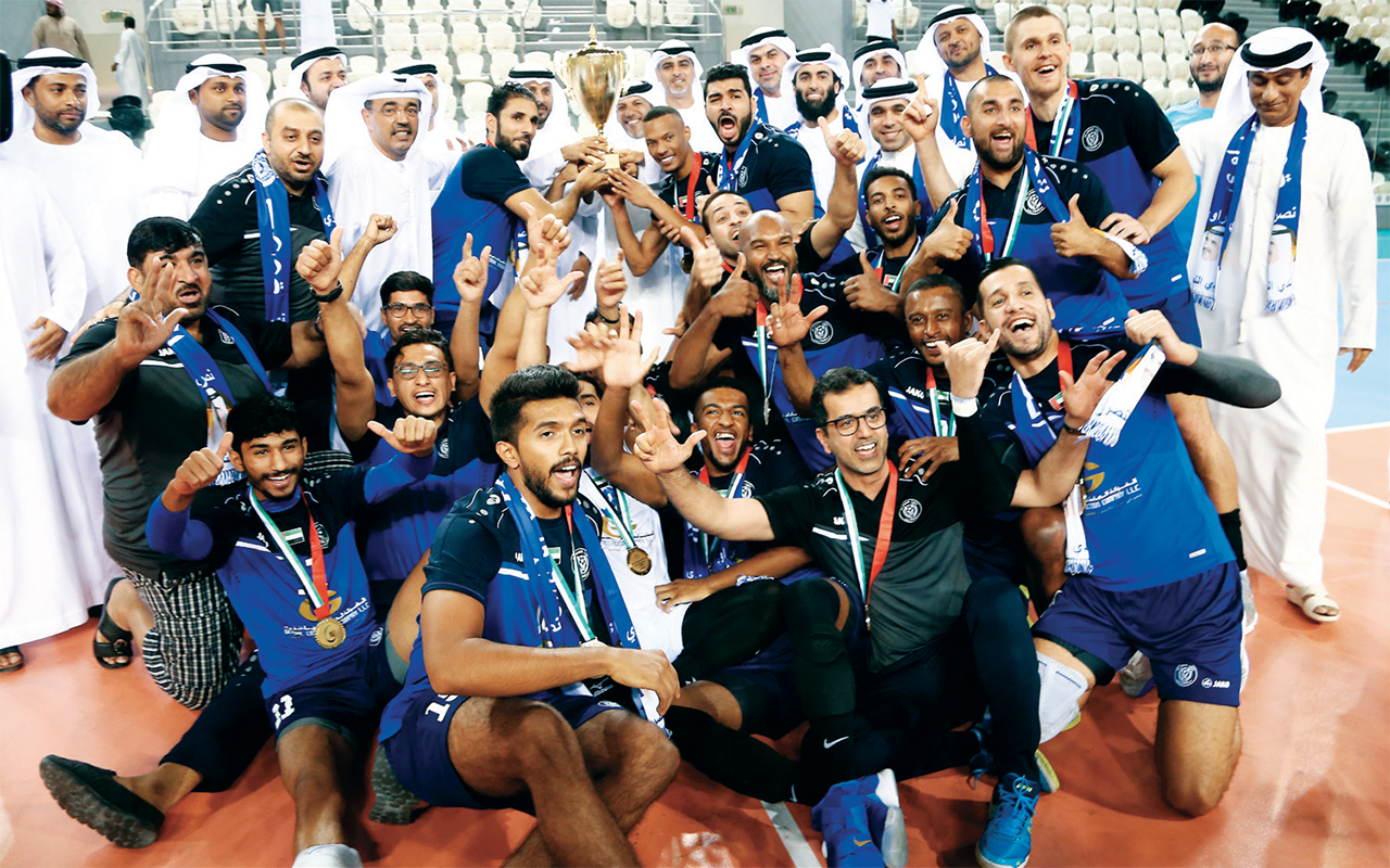 «العميد» بطل جديد لكأس نائب رئيس الدولة للطائرة